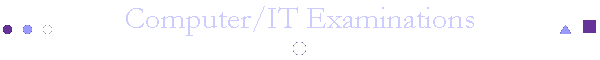 Computer/IT Examinations