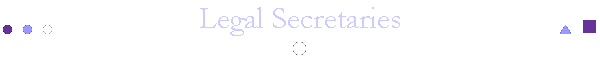 Legal Secretaries