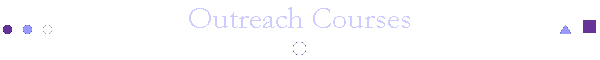 Outreach Courses